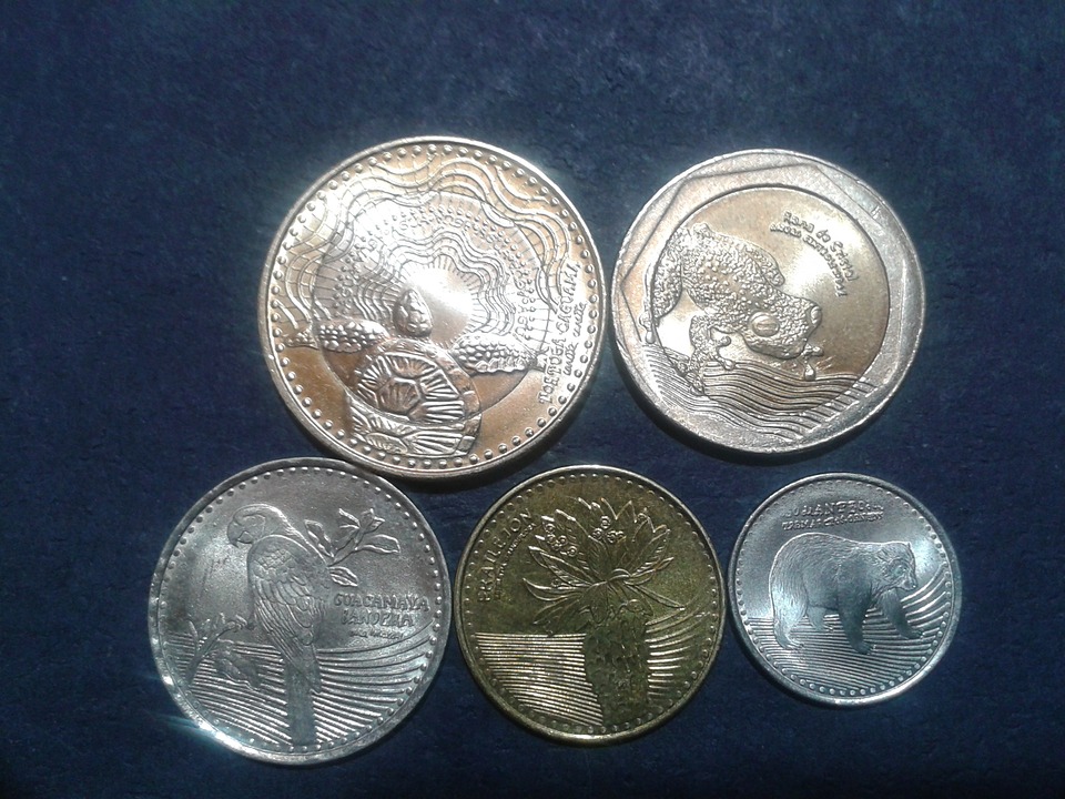 kolumbijské mince